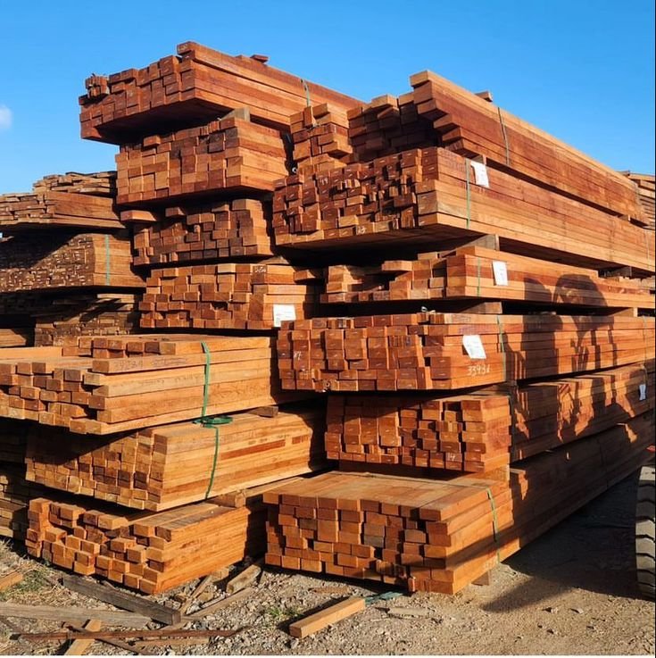 Kiln Dried Teak Wood - alternate view