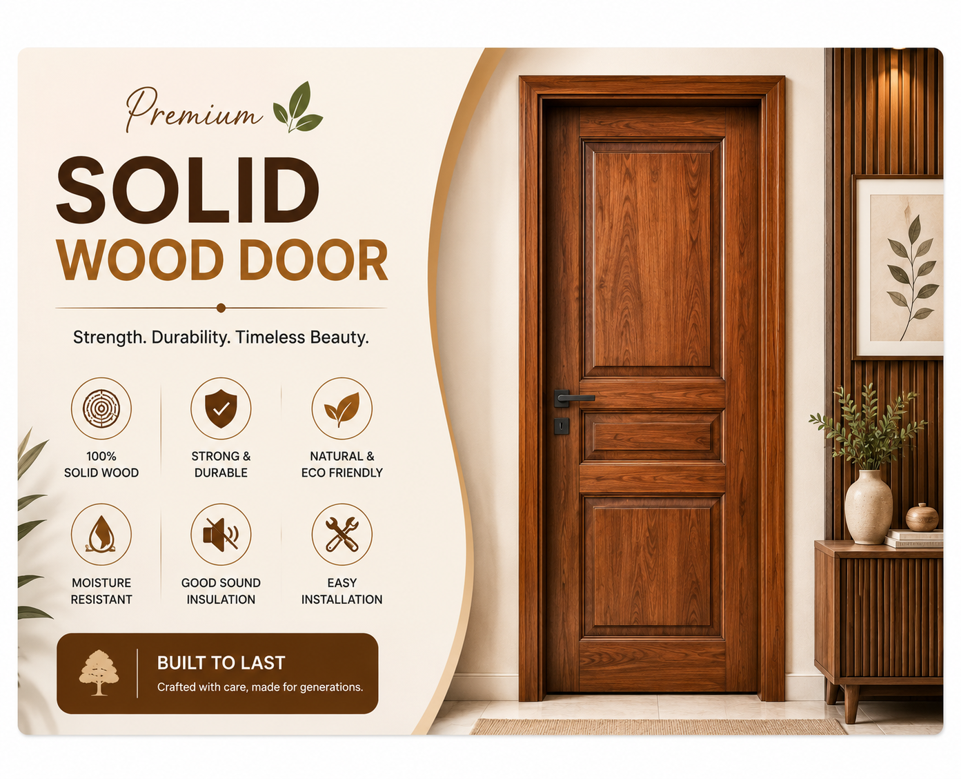 Solid Wood Door