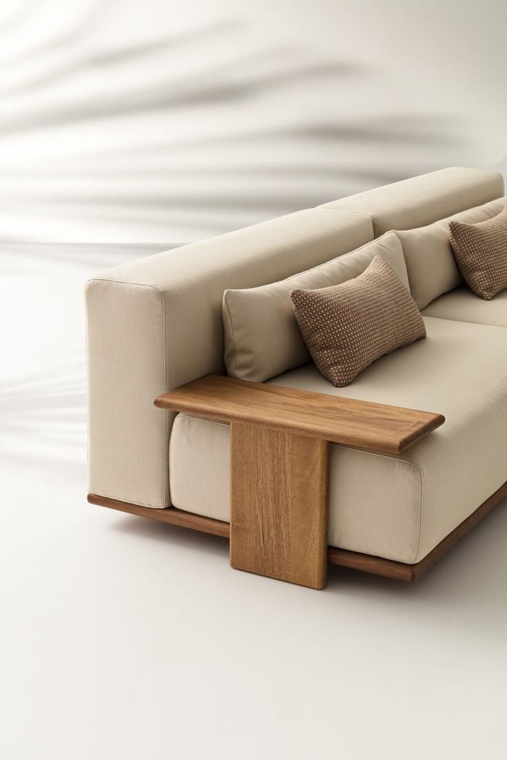 Solid Wood Sofa