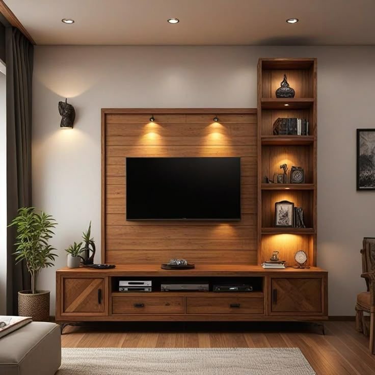 Wooden TV Unit