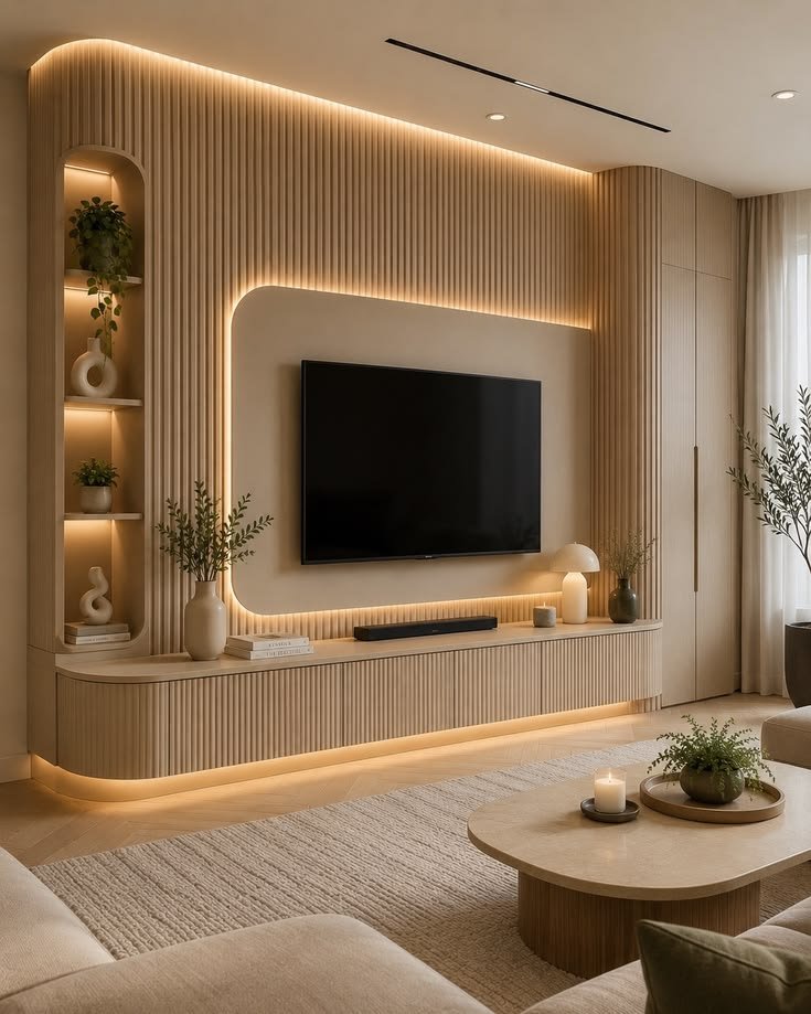 Wooden TV Unit