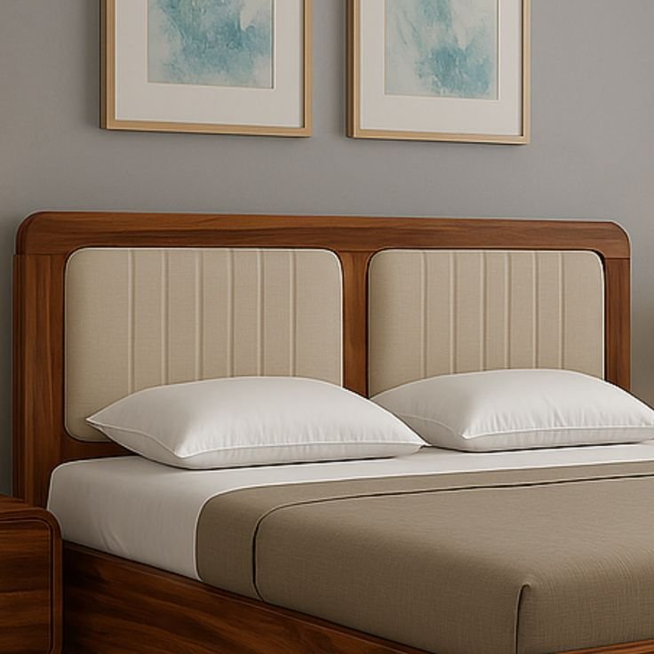 Queen Size Wooden Bed