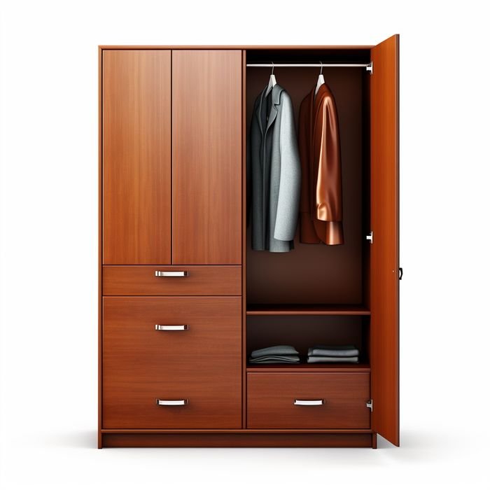 Solid Wood Wardrobe