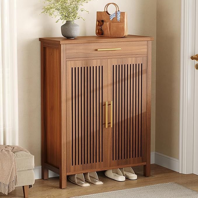 Wooden Shoe Rack