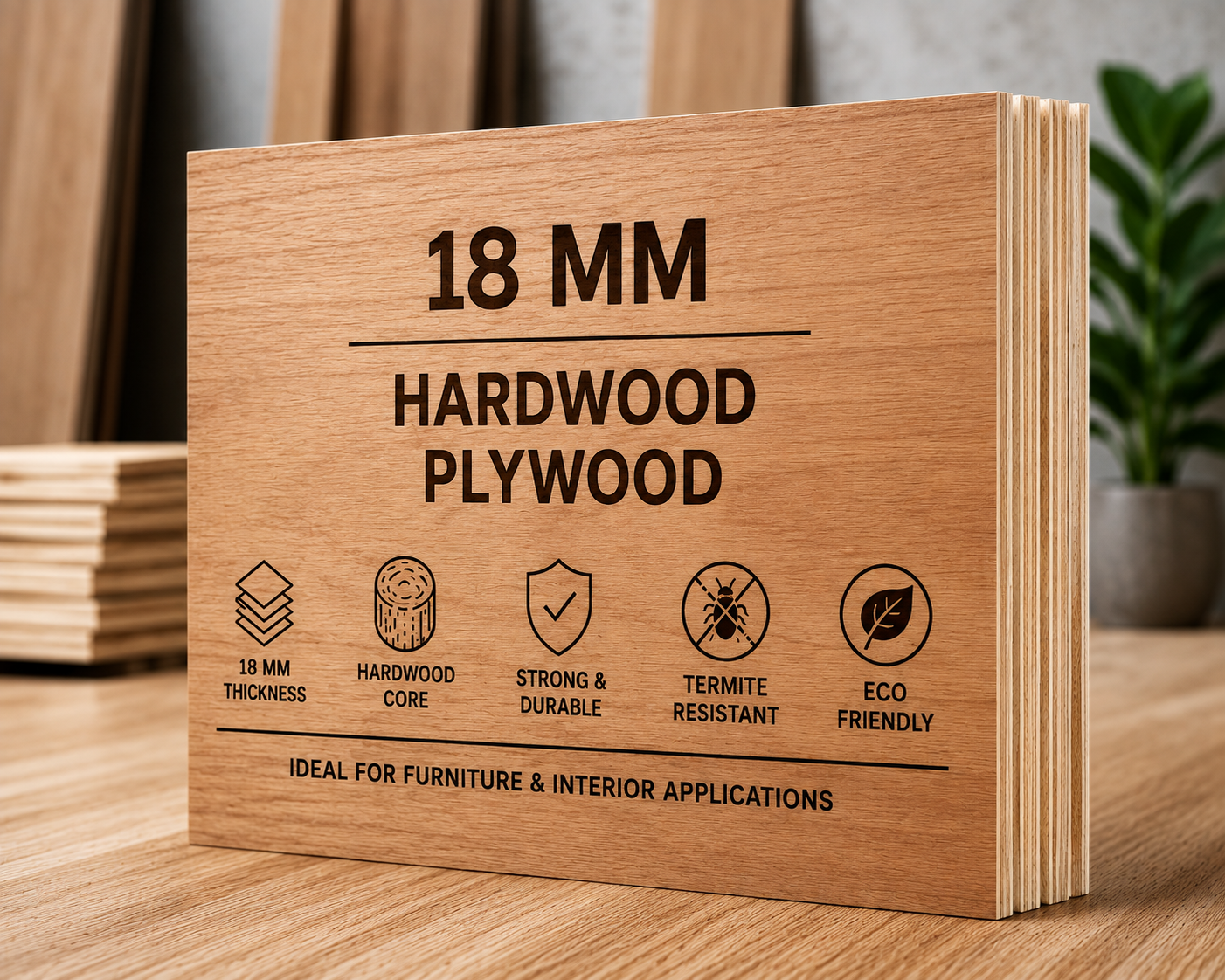 6 MM Birch Block Board