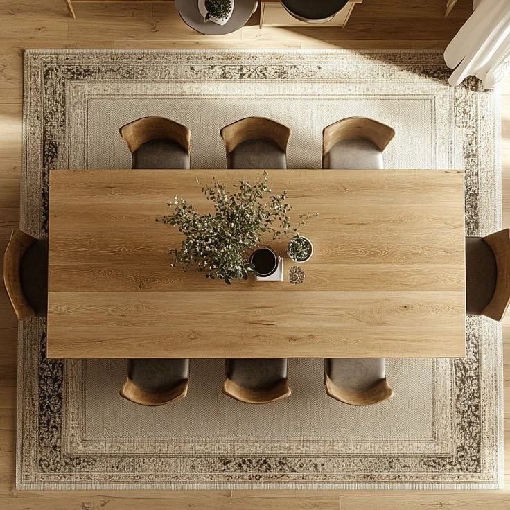 Solid Wood Dining Table