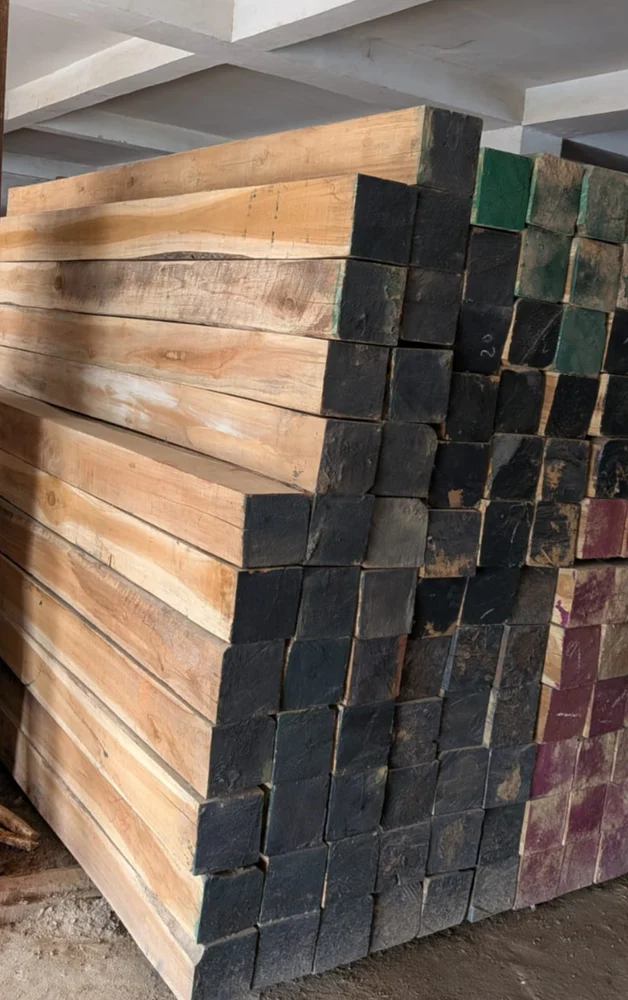 Indian Sagwan Wood Logs
