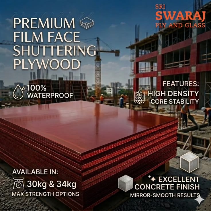 Film Faced Shuttering Plywood